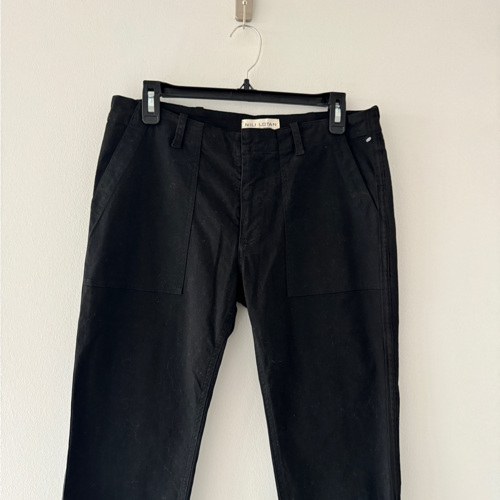 NILI LOTAN Black Jenna Pants 6 - Picture 4 of 9